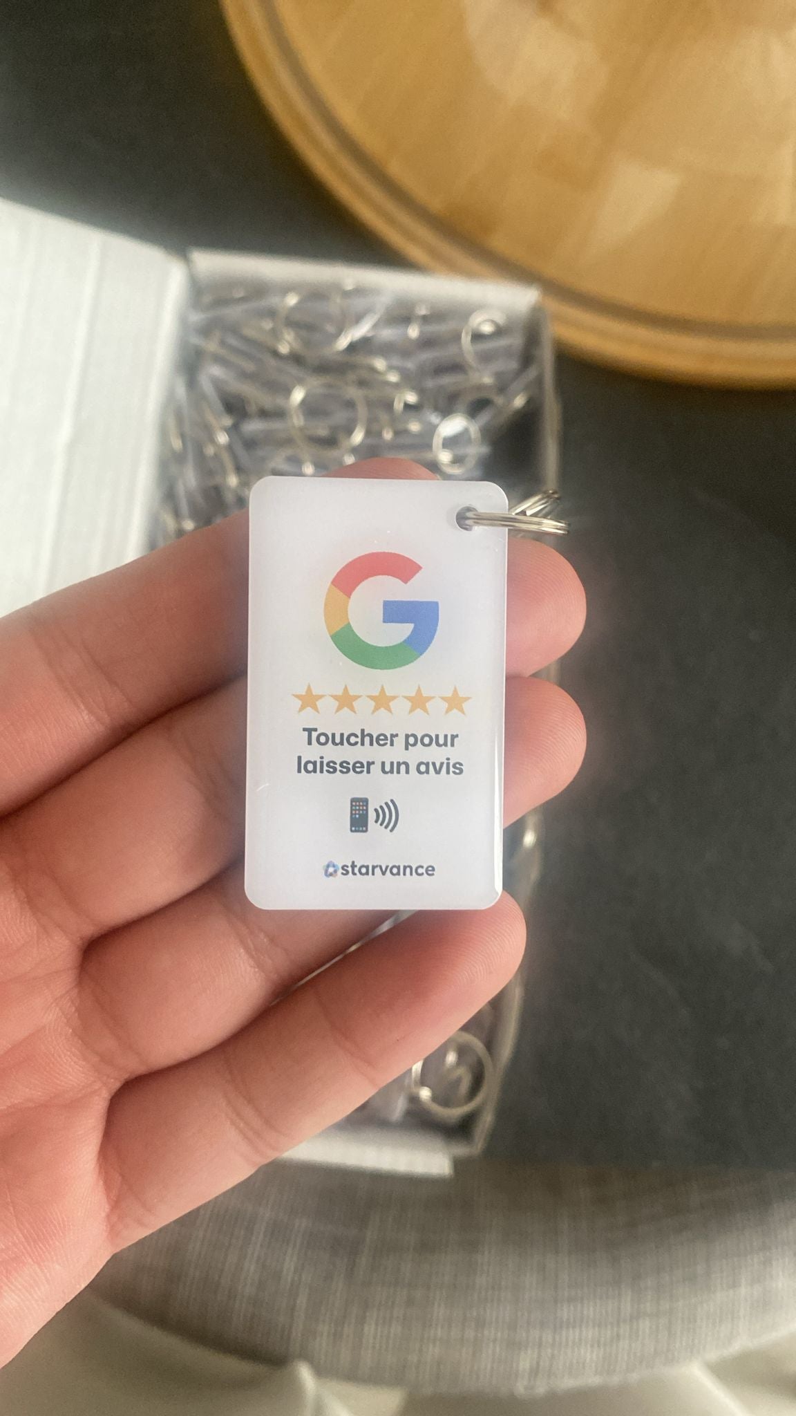 Porte clé Google